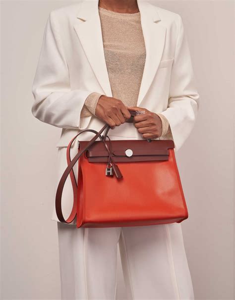 hermes herbag mm 2 in 1|Hermes herbag 31 price 2022.